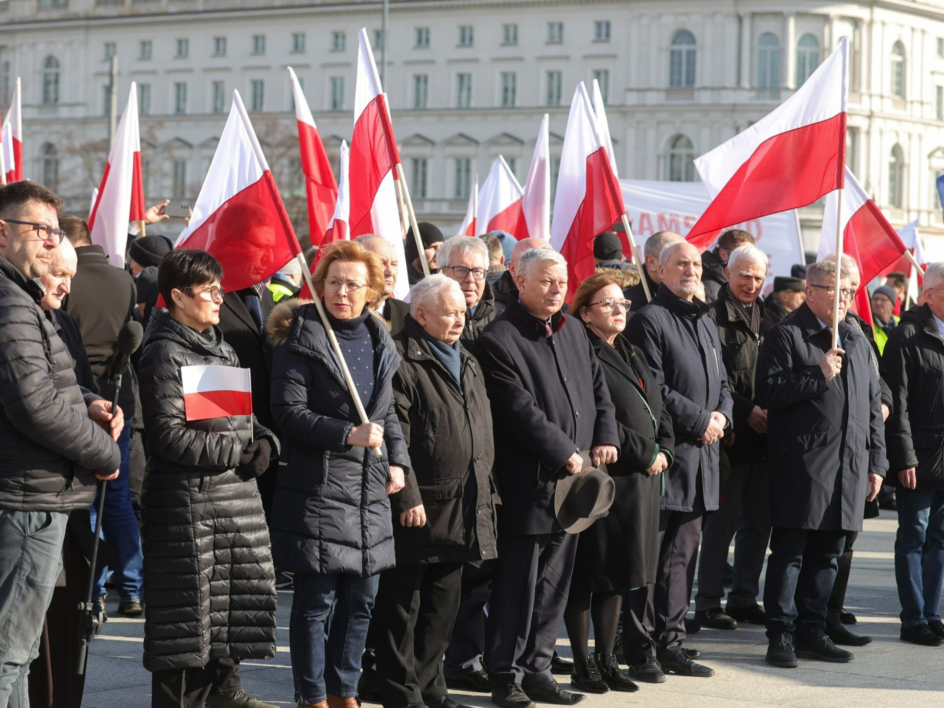 Obchody miesięcznicy smoleńskiej w Warszawie