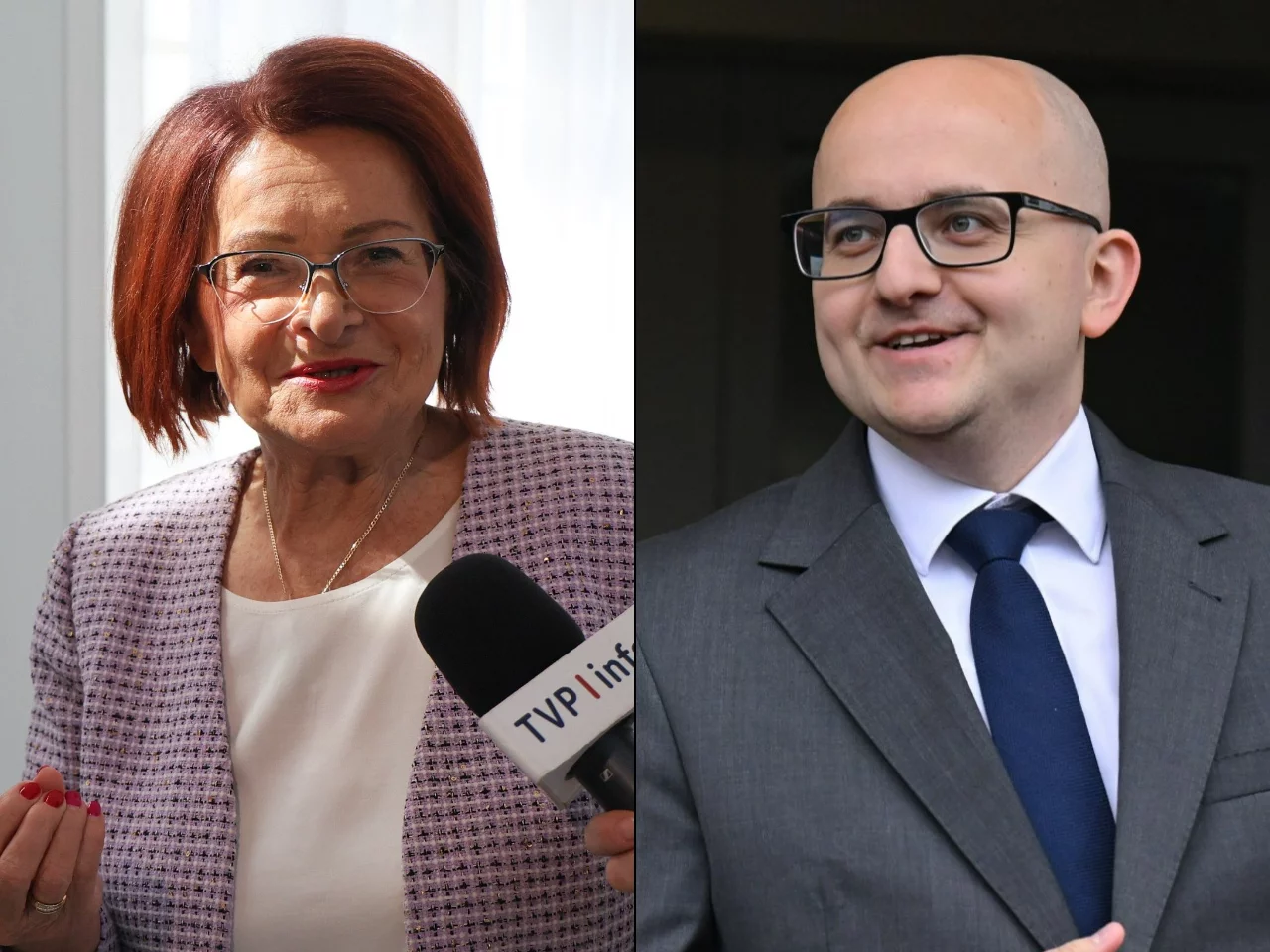 Maria Kurowska i Dariusz Matecki, posłowie PiS