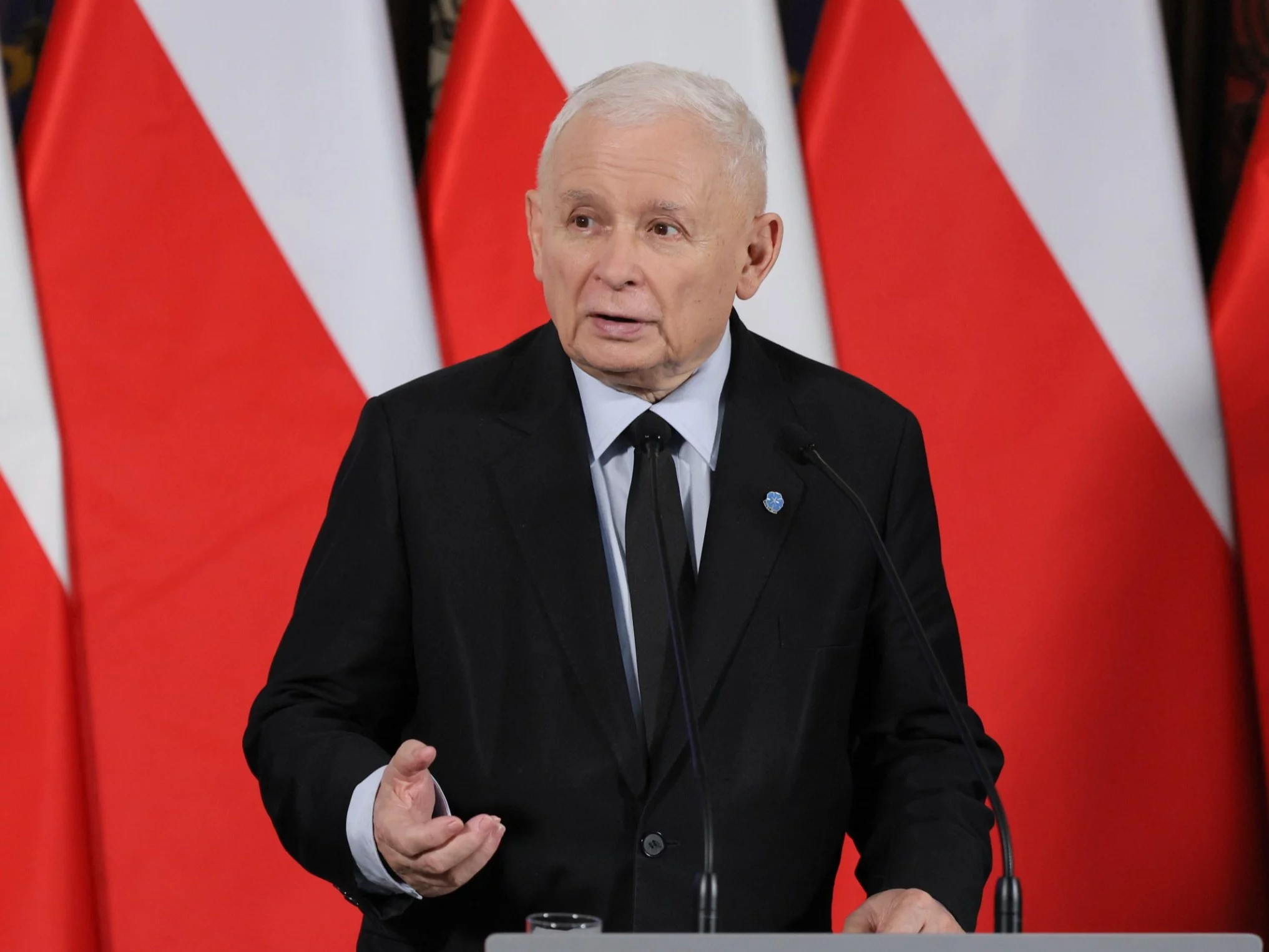 Prezes Prawa i Sprawiedliwości Jarosław Kaczyński