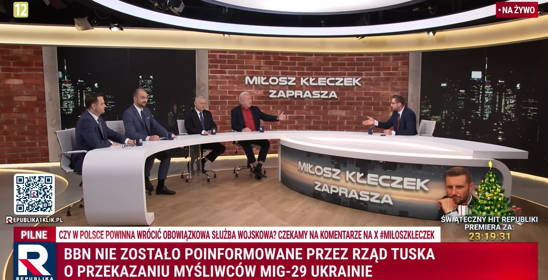 Awantura w TV Republika. "Nie drzyj się"