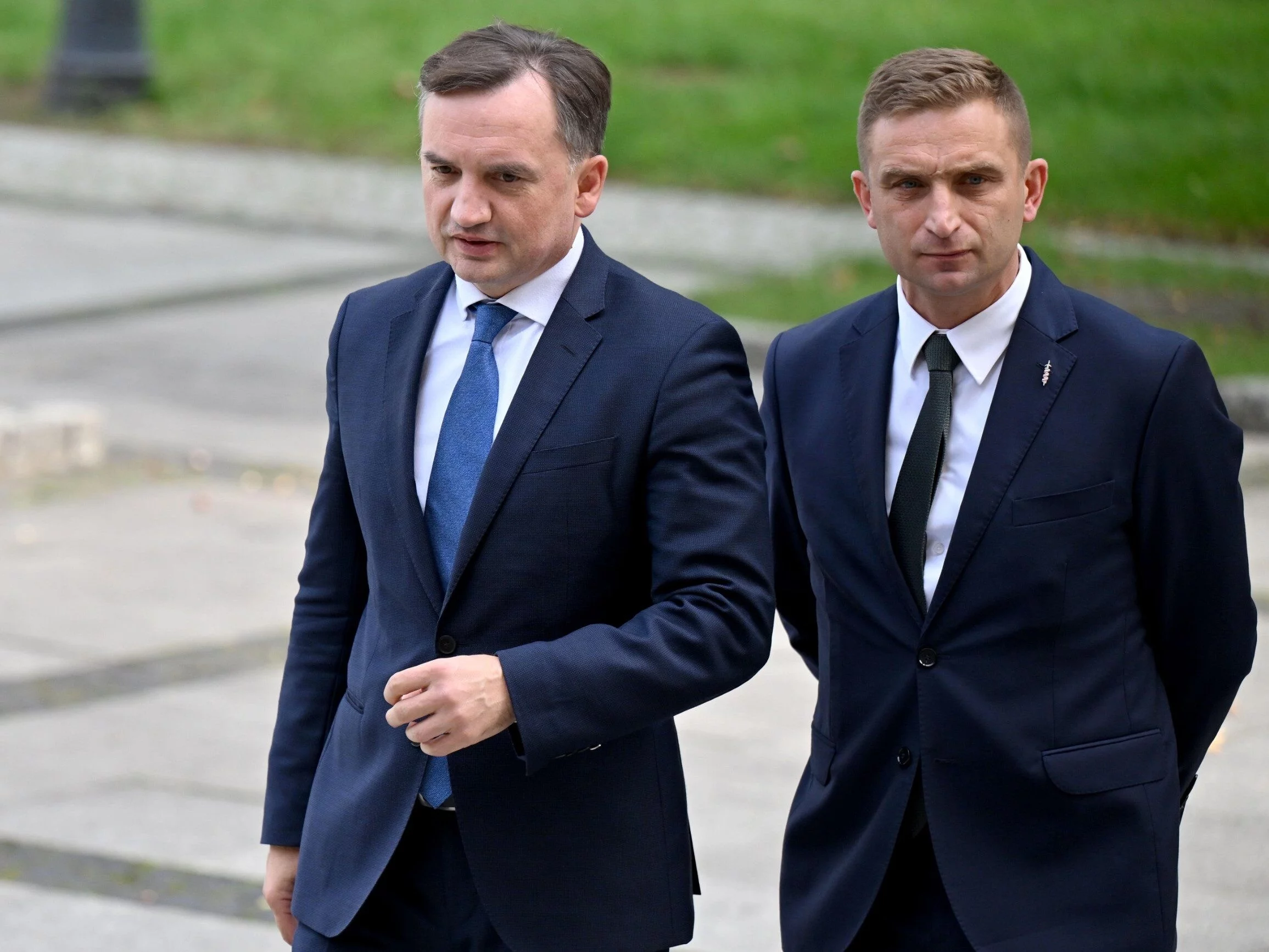 Zbigniew Ziobro i Robert Bąkiewicz