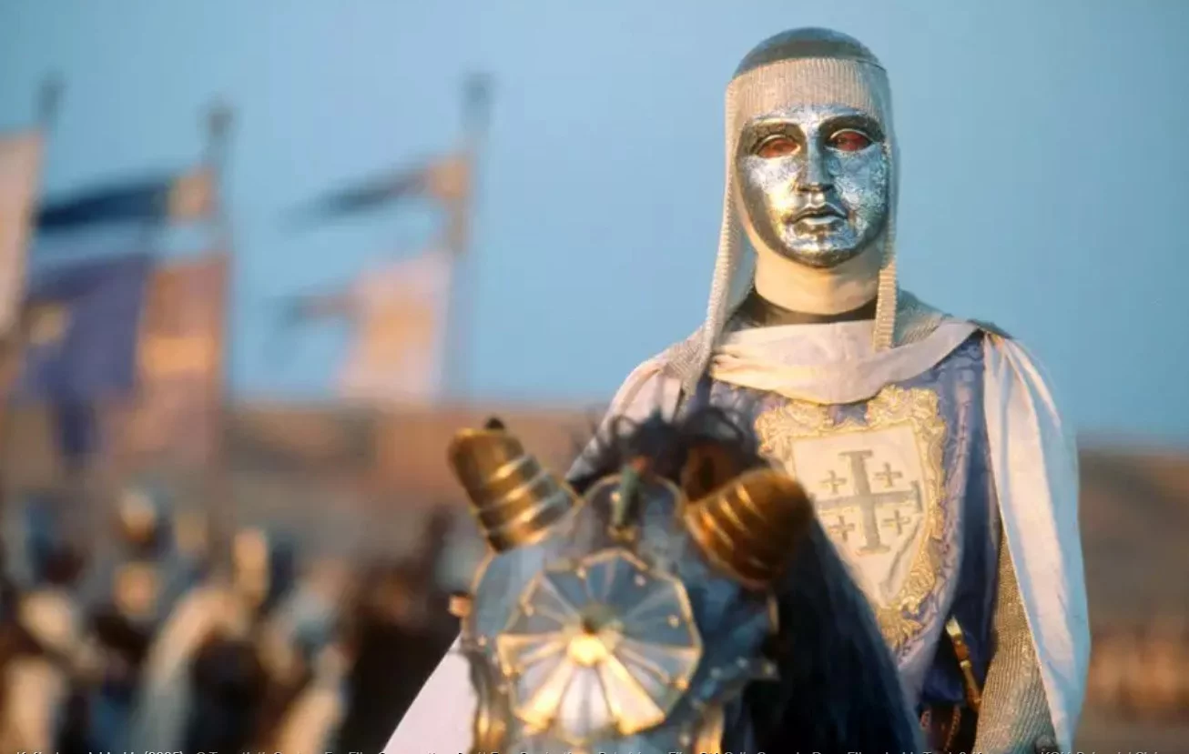 Baldwin IV Trędowaty - kadr z filmu "Królestwo niebieskie"