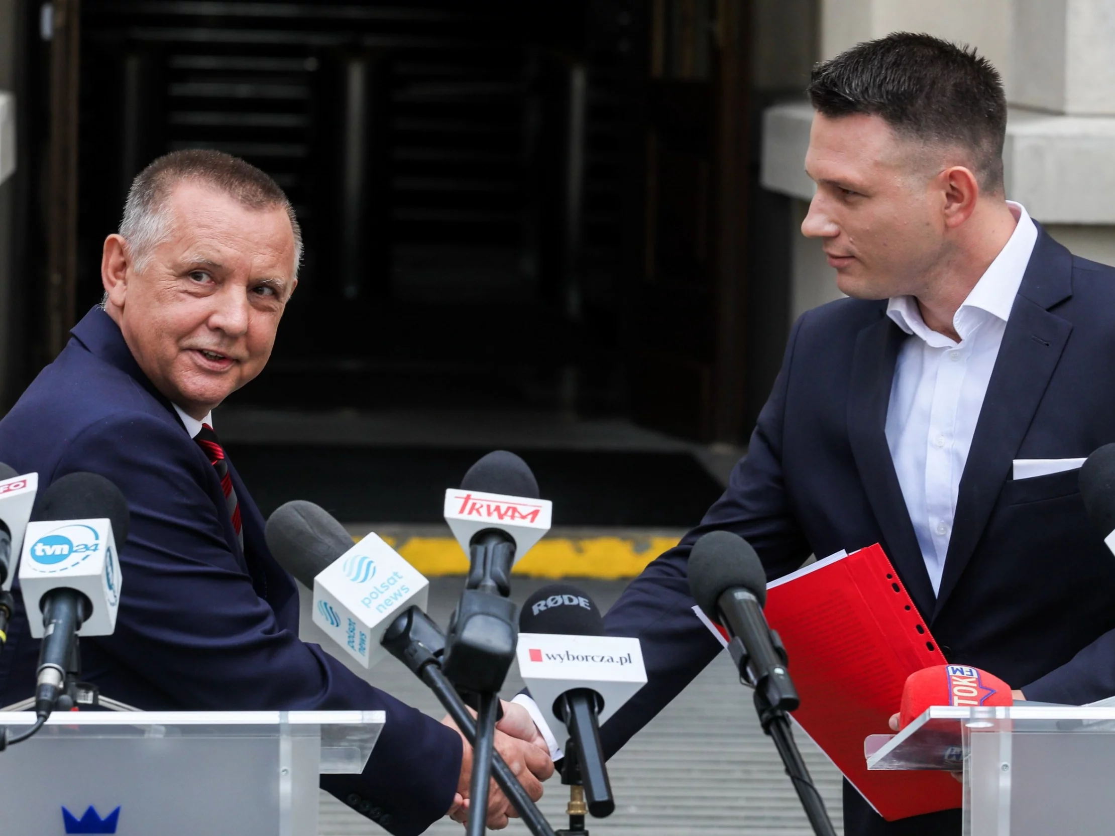 Marian Banaś, Sławomir Mentzen