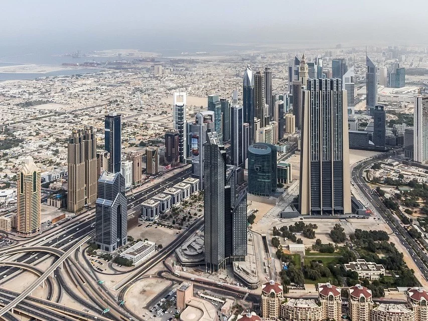 Dubaj, największe miasto w Zjednoczonych Emiratach Arabskich