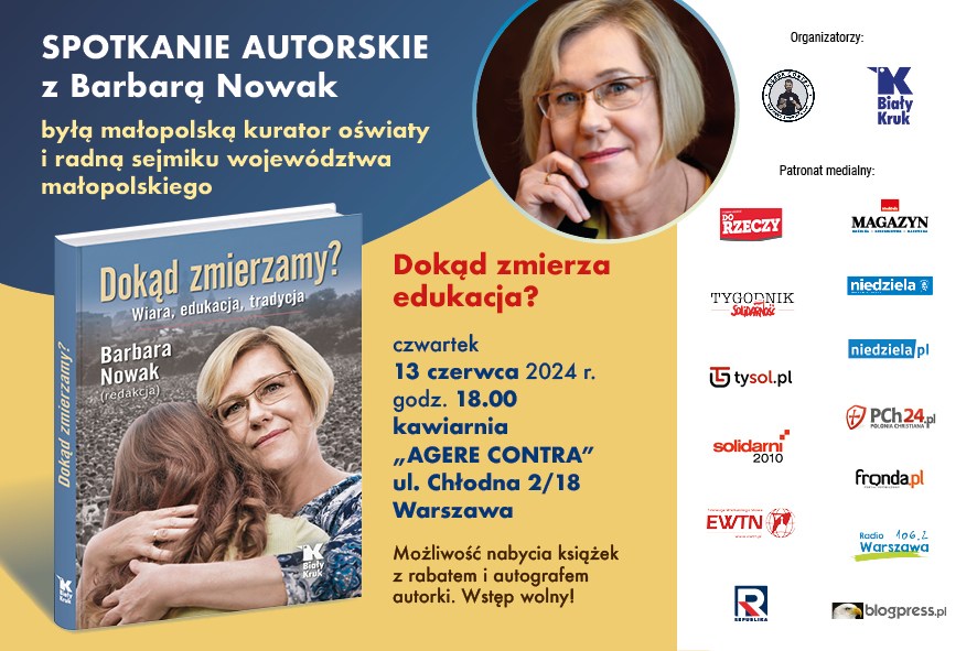 Spotkanie autorskie „Dokąd zmierza edukacja?”
