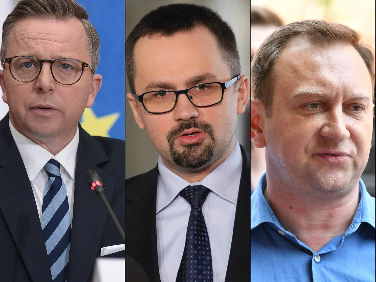 Marcin Horała (C), Dariusz Joński (L), Tomasz Trela (P)