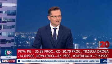 Bartłomiej Graczak w TVP Info