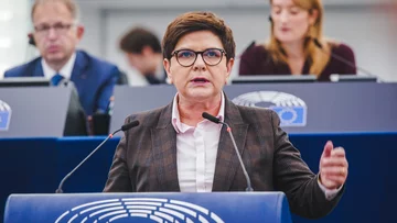 Beata Szydło, eurodeputowana PiS