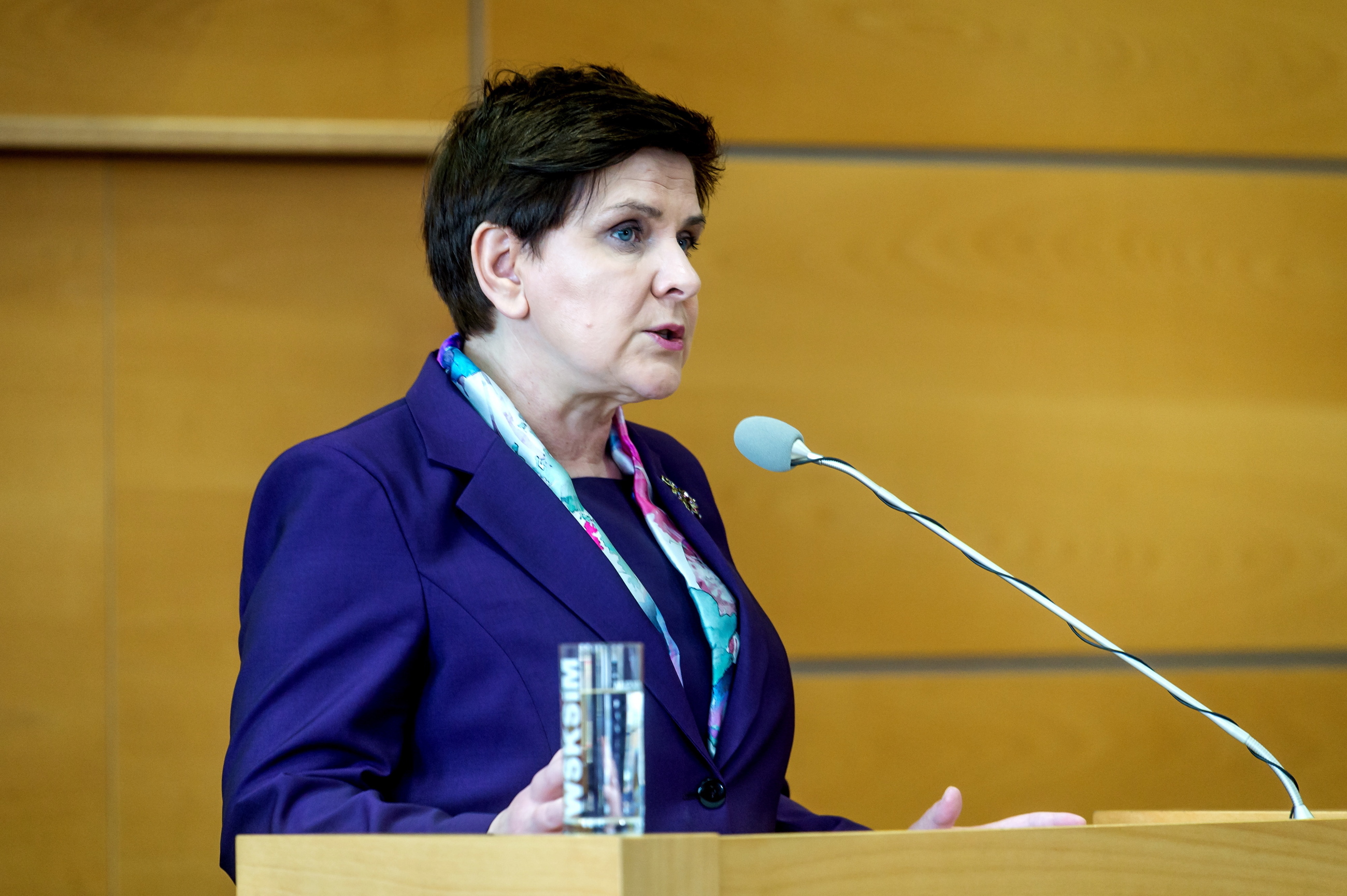 Beata Szydło, premier