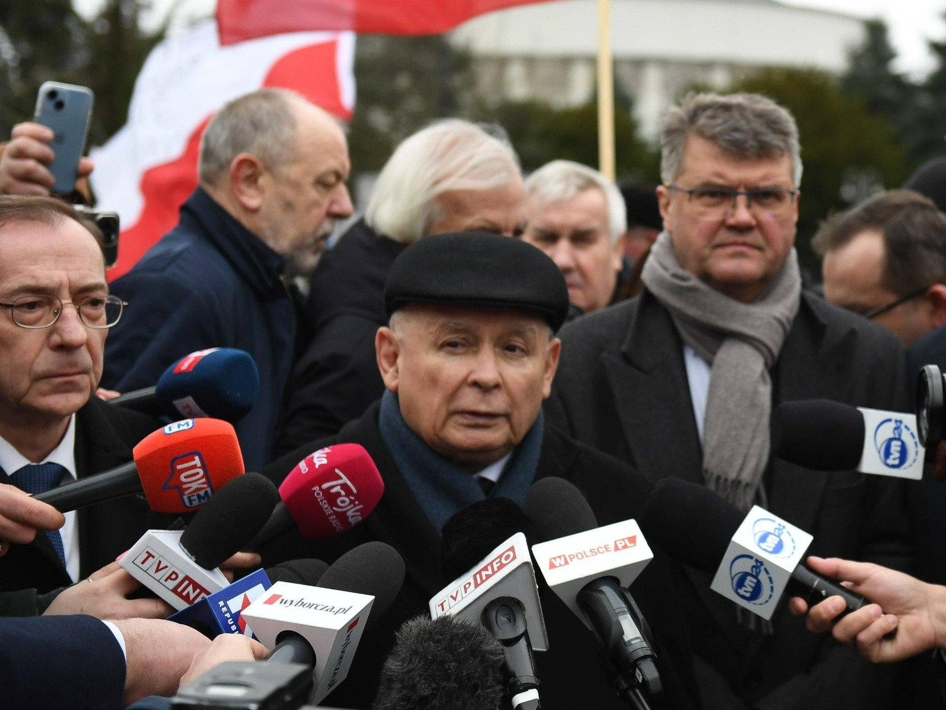 Prezes PiS Jarosław Kaczyński