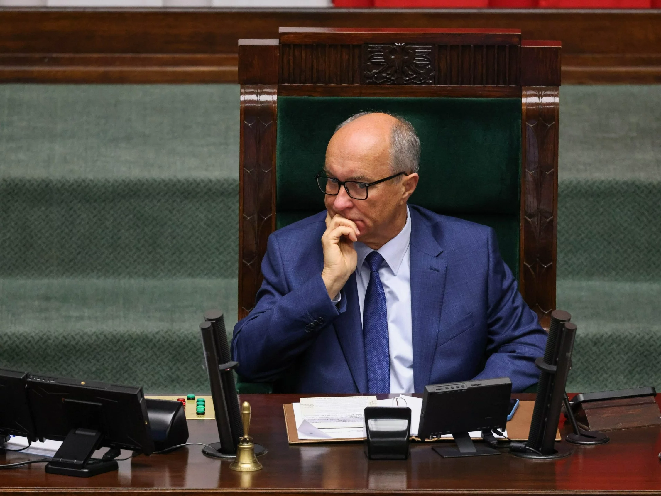 "Będę stosował weto". Pierwsze orędzie Czarzastego