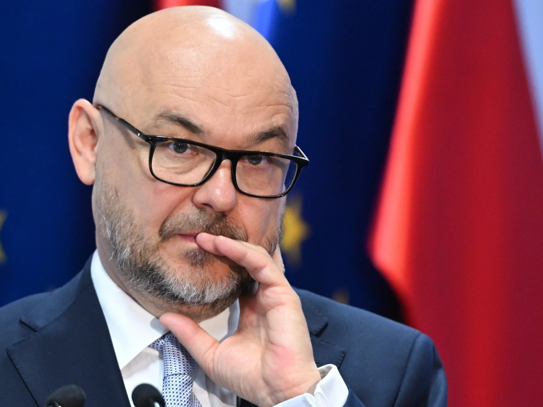 Prezes NFZ Filip Nowak