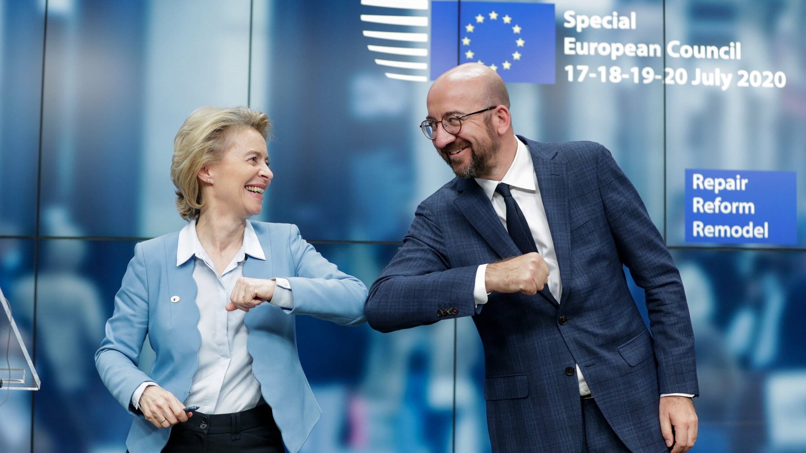 Ursula von der Leyen i Charles Michel