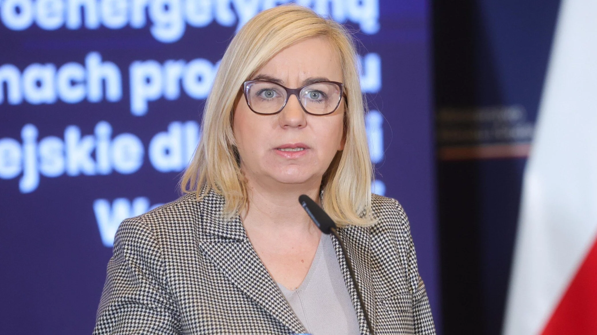 Minister klimatu i środowiska Paulina Hennig-Kloska