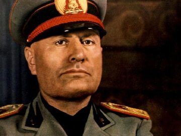 Benito Mussolini w 1940 r.