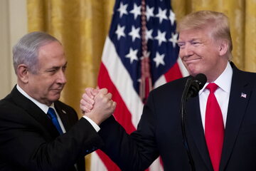 Benjamin Netanjahu i Donald Trump