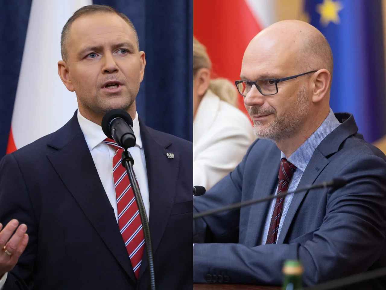 Karol Nawrocki i Maciej Berek