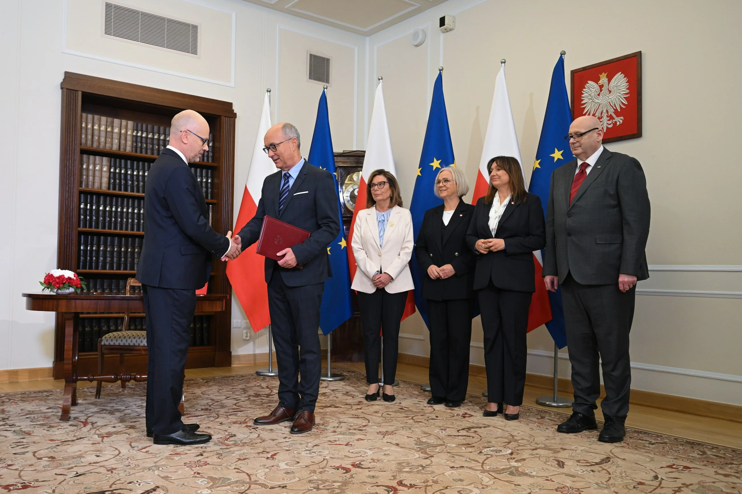 Maciej Berek składa ślubowanie w Sejmie