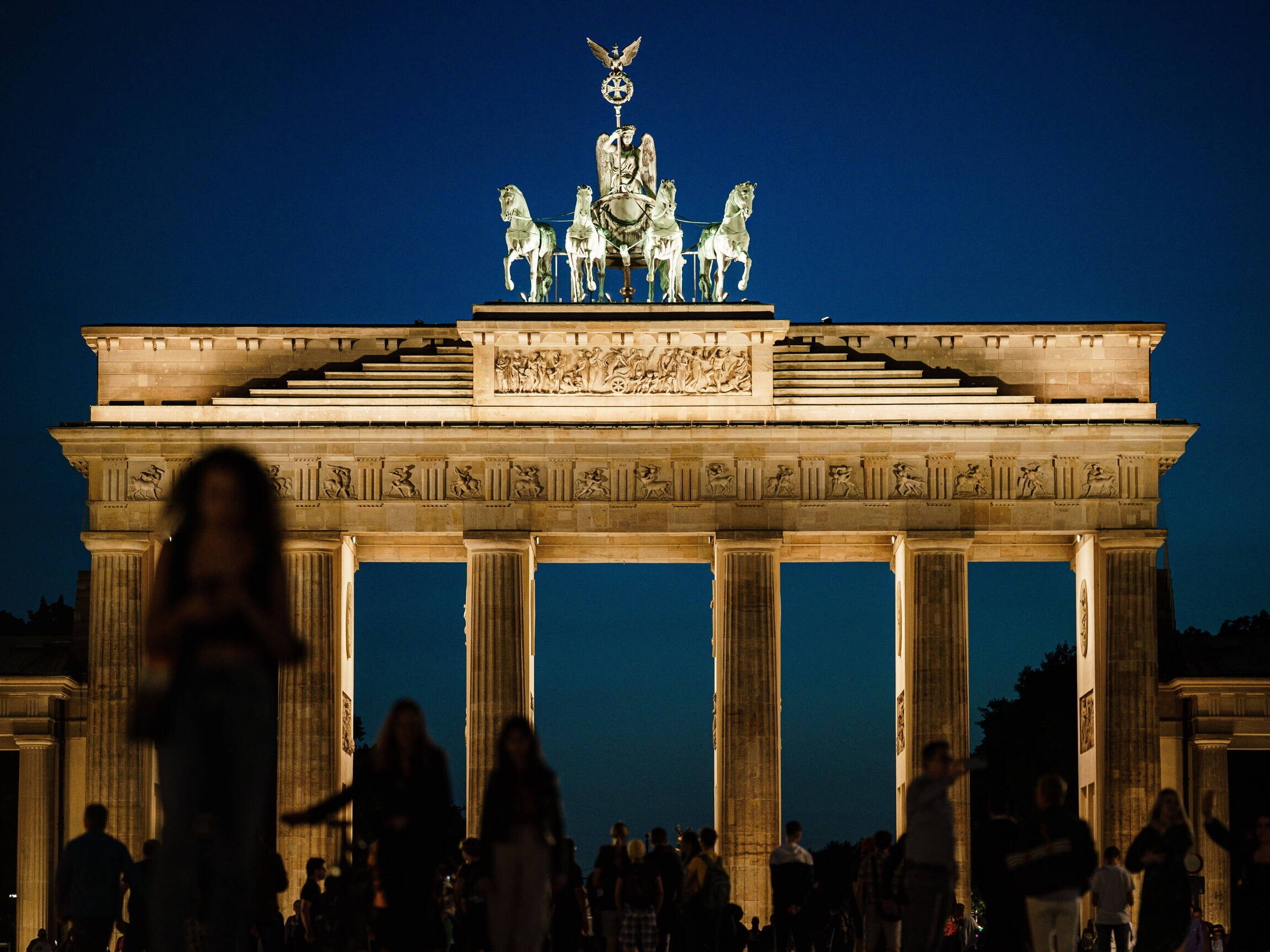 Brama Brandenburska w Berlinie