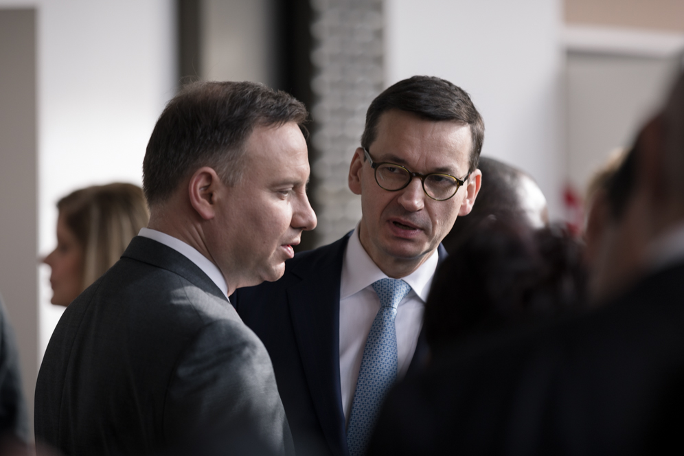 Andrzej Duda i Mateusz Morawiecki