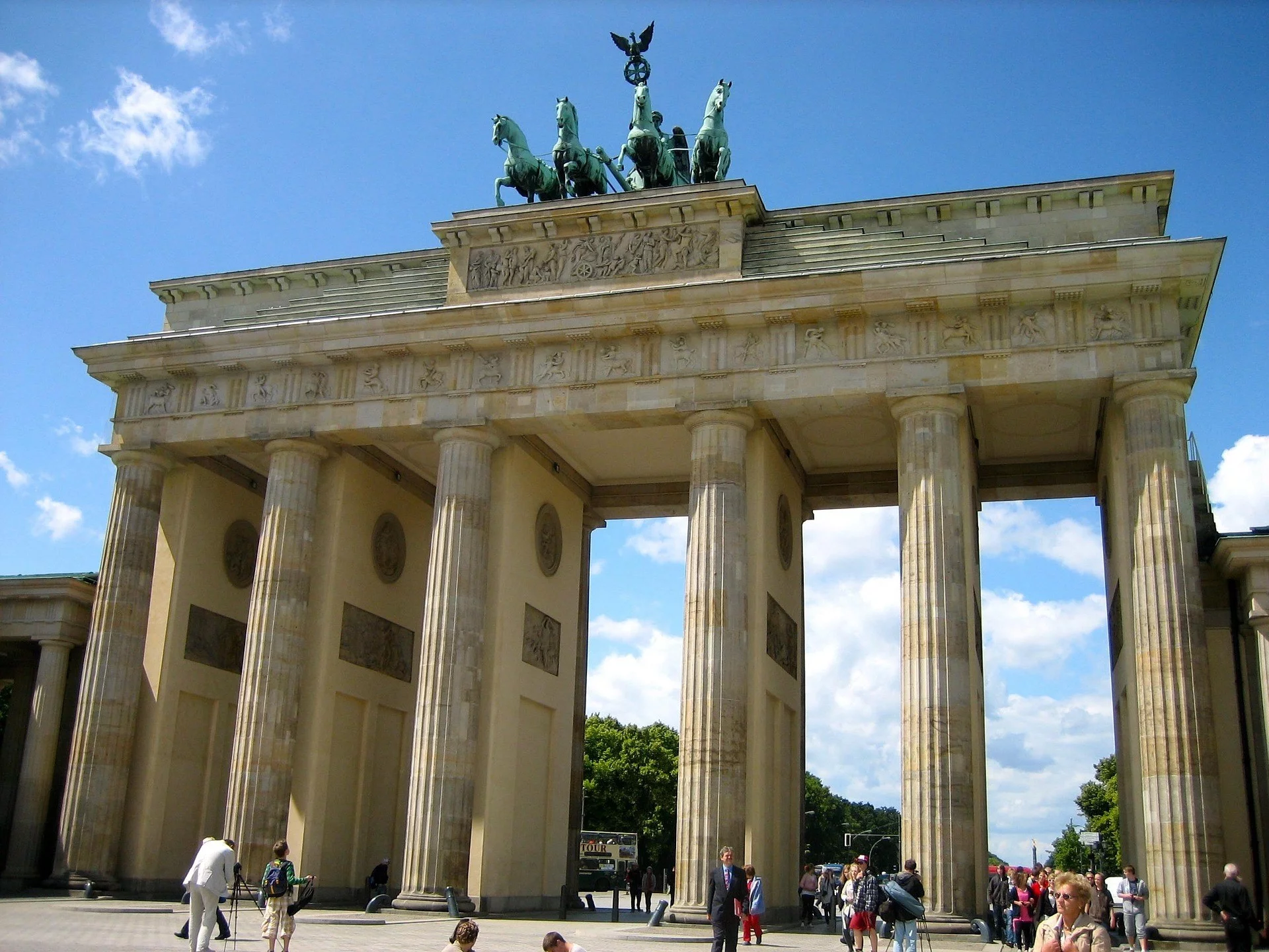 Brama Brandenburska w Berlinie