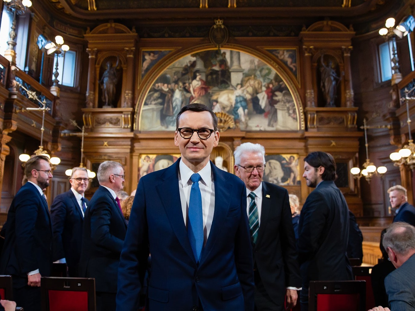 Premier Mateusz Morawiecki w Heidelbergu