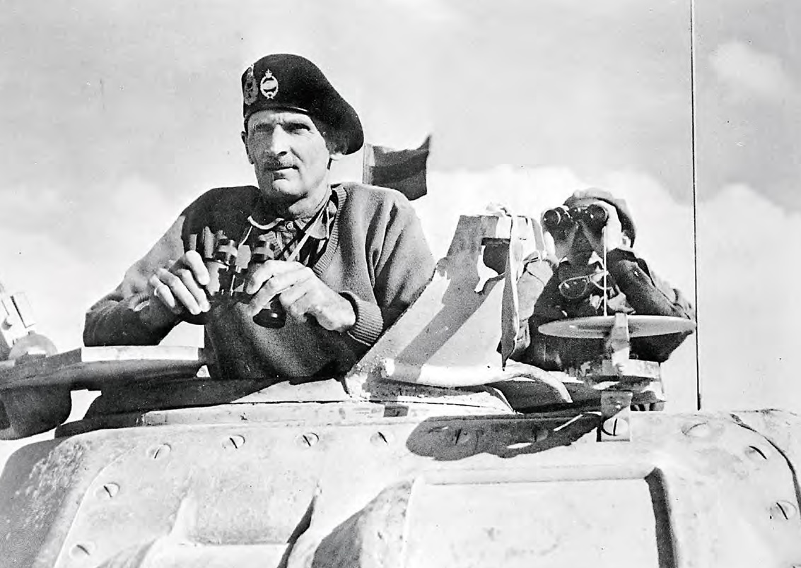 Bernard Law Montgomery w północnej Afryce, listopad 1942 r.