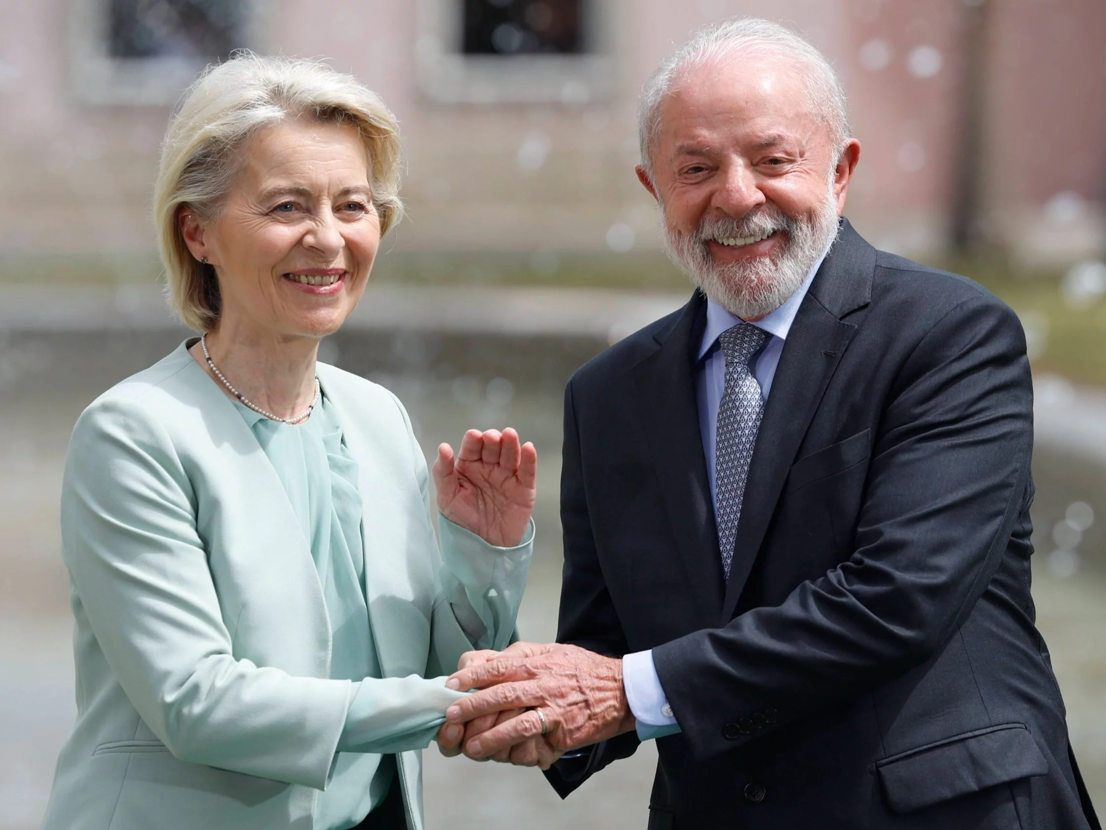 U. von der Leyen, Luiz Lula