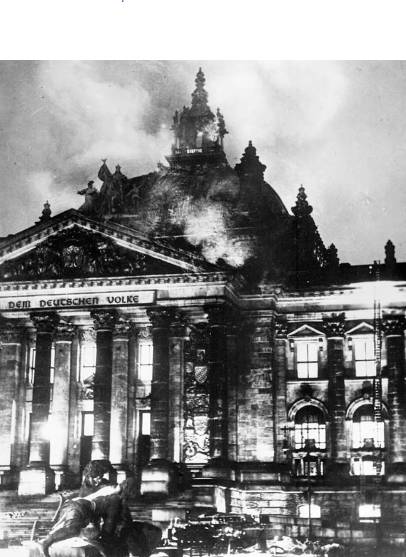 Pożar Reichstagu, 1933 rok