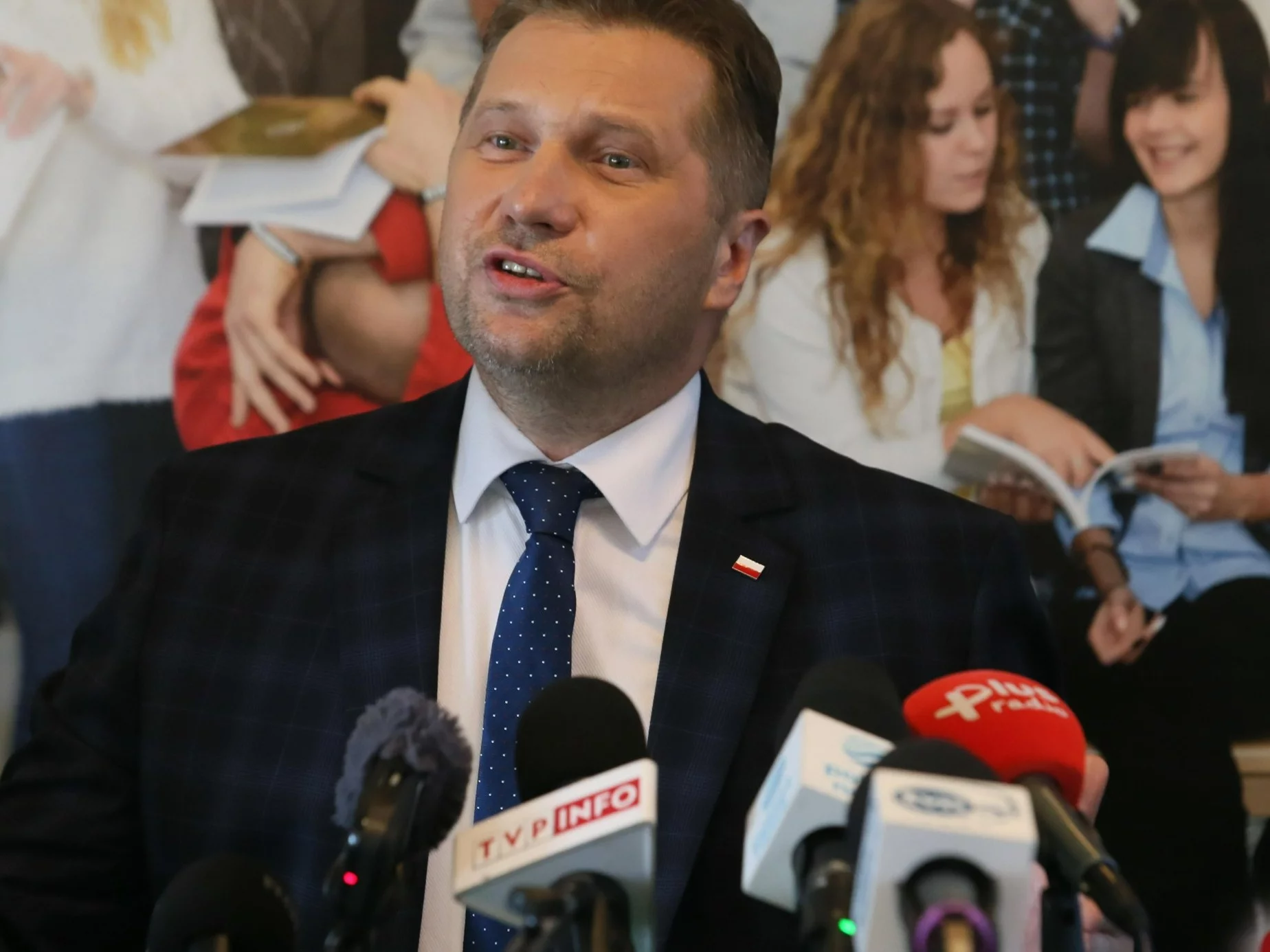 Minister edukacji i nauki Przemysław Czarnek