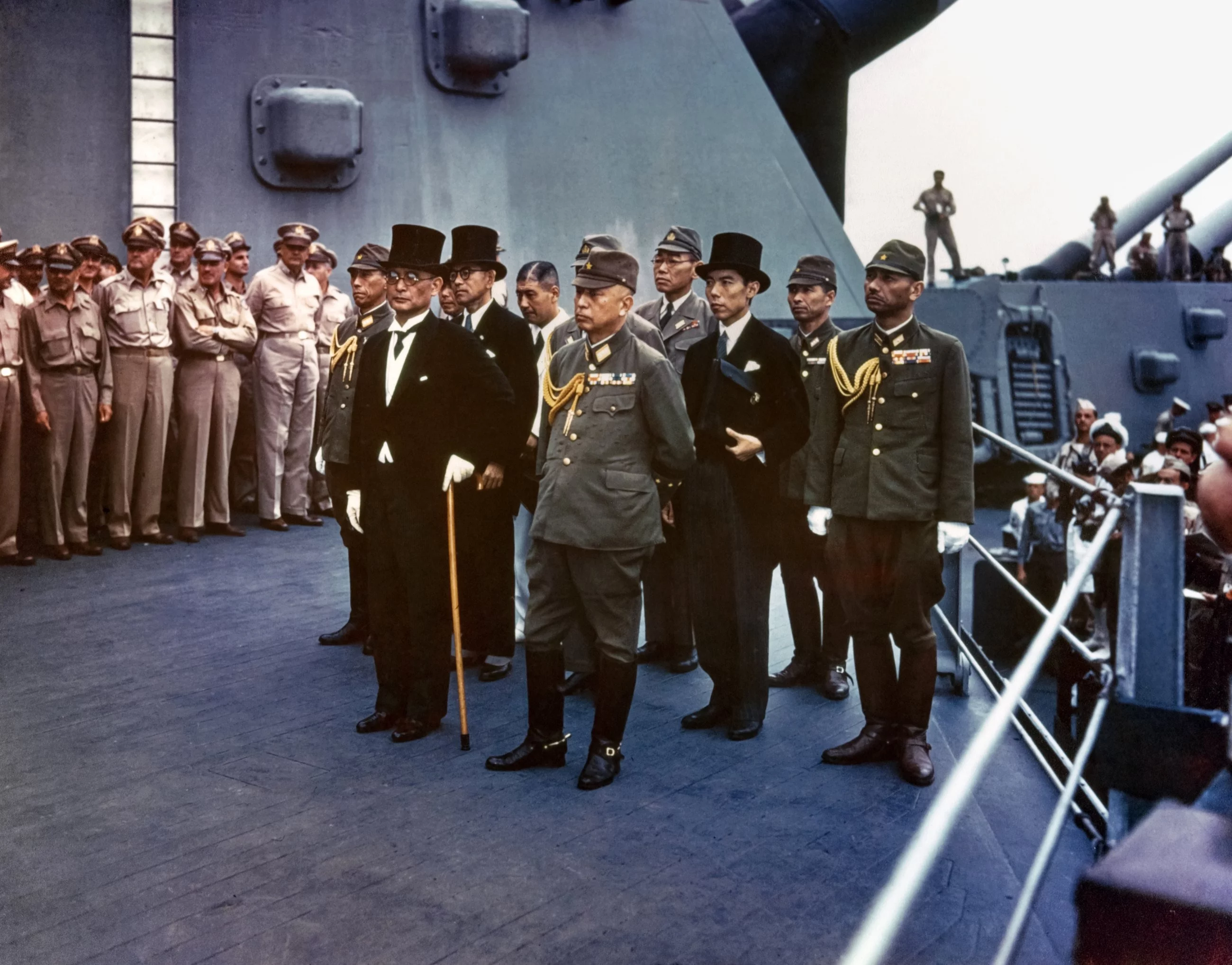 Kapitulacja Japonii podpisana na USS Missouri