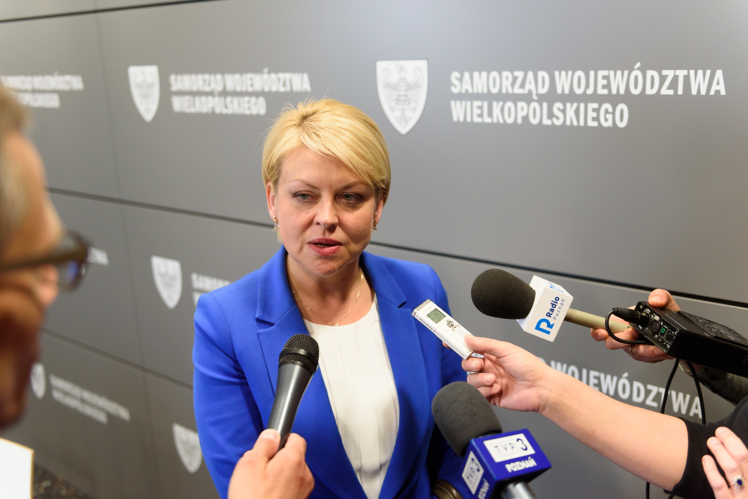 Przewodnicząca Związku Polaków na Białorusi Andżelika Borys