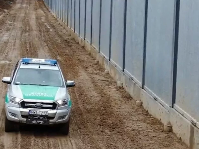 Budowa muru na granicy polsko-białoruskiej