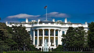 Biały Dom w Waszyngtonie, zdjęcie ilustracyjne