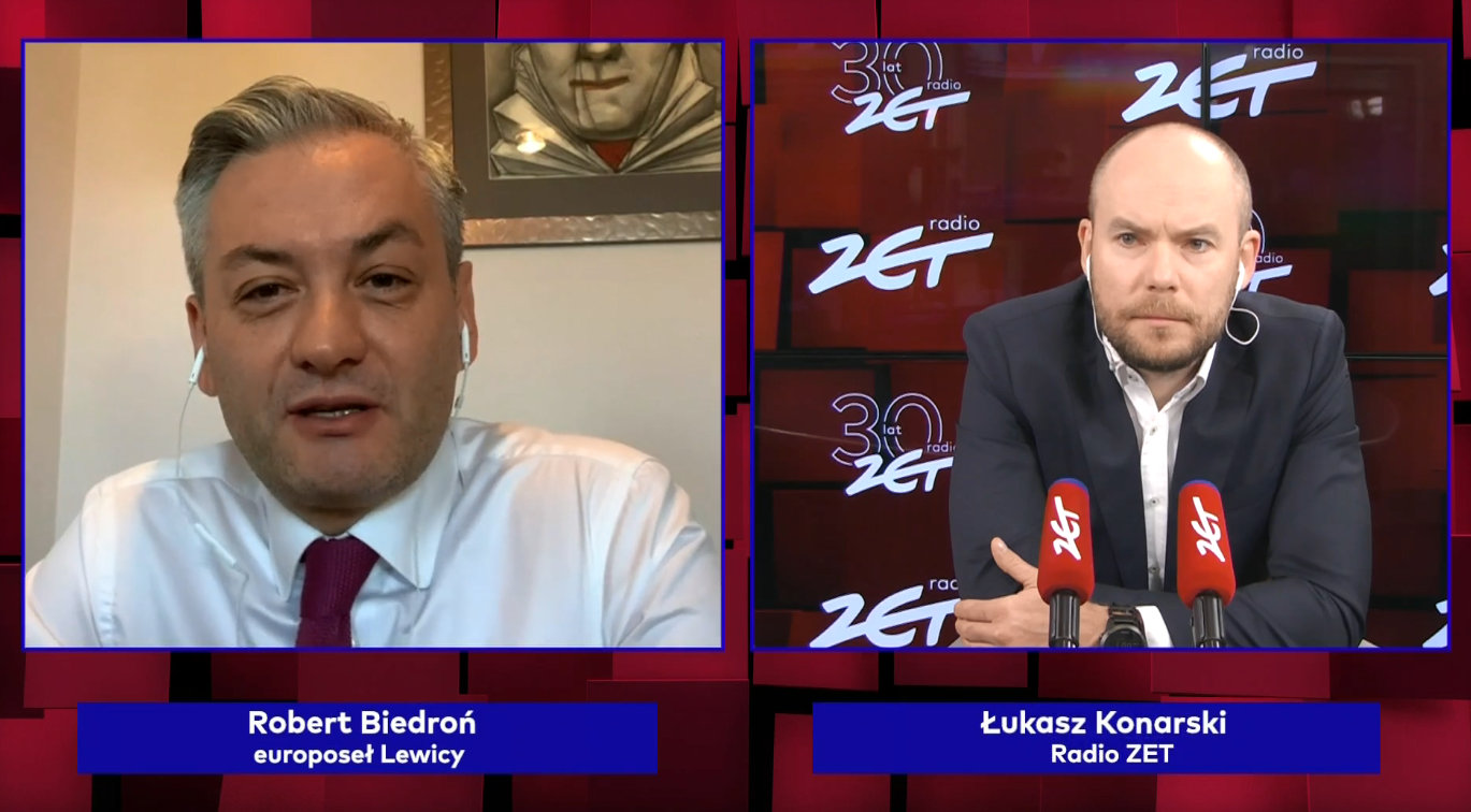 Robert Biedroń był gościem Radia ZET