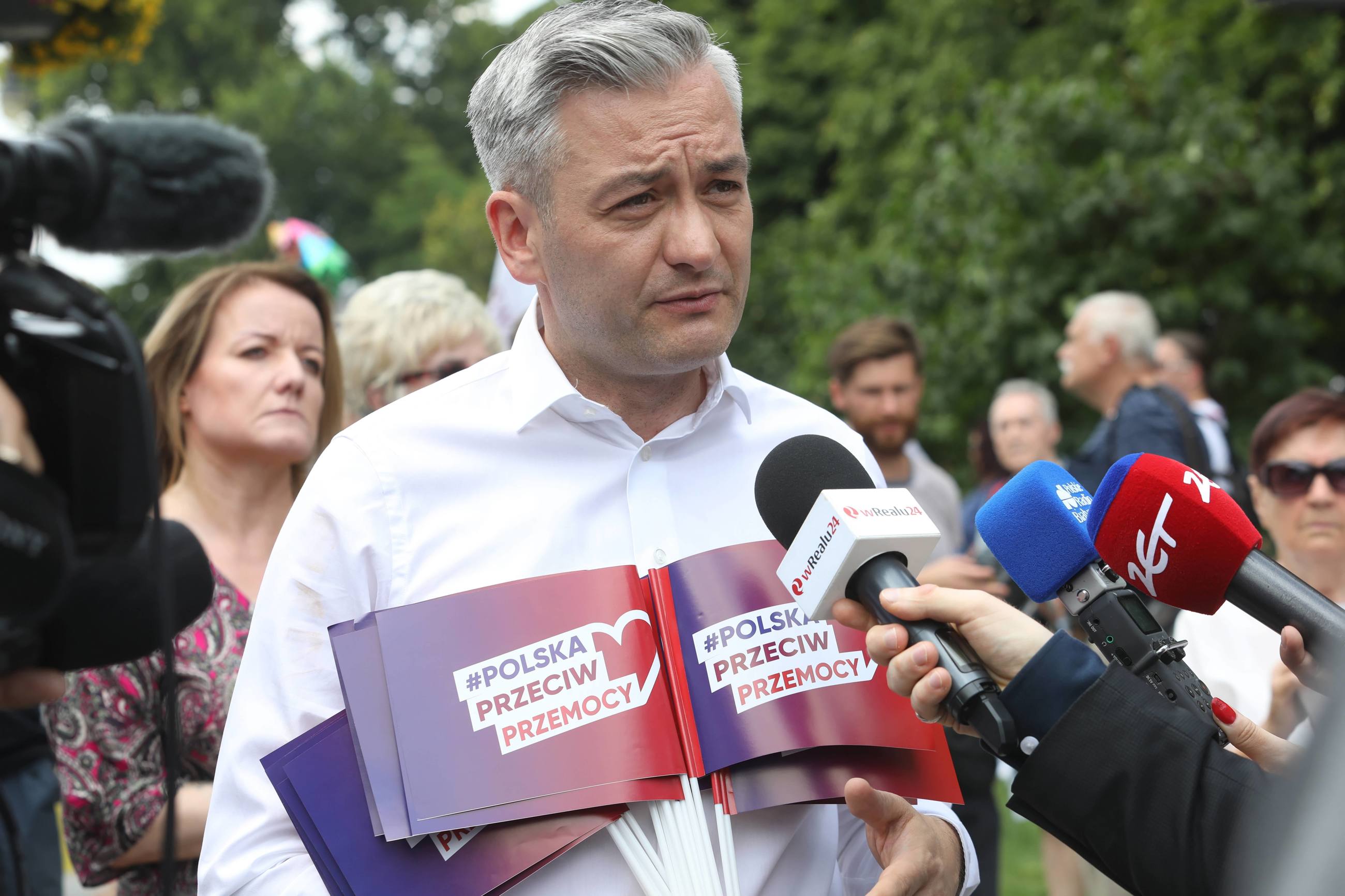 Lider Wiosny Robert Biedroń