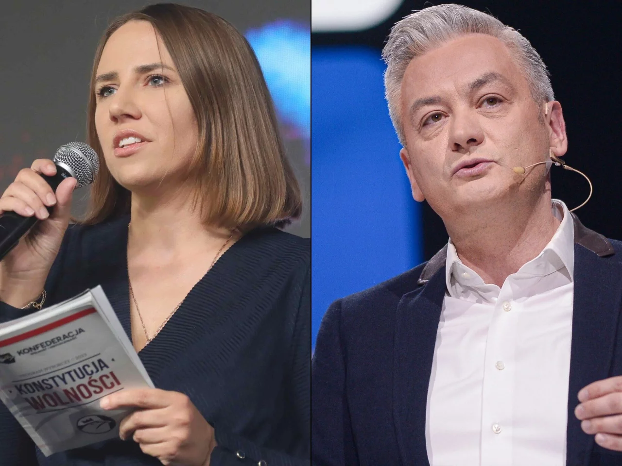 Biedroń rzuca "Putinem" i "uchodźcami". Bryłka coś mu przypomniała