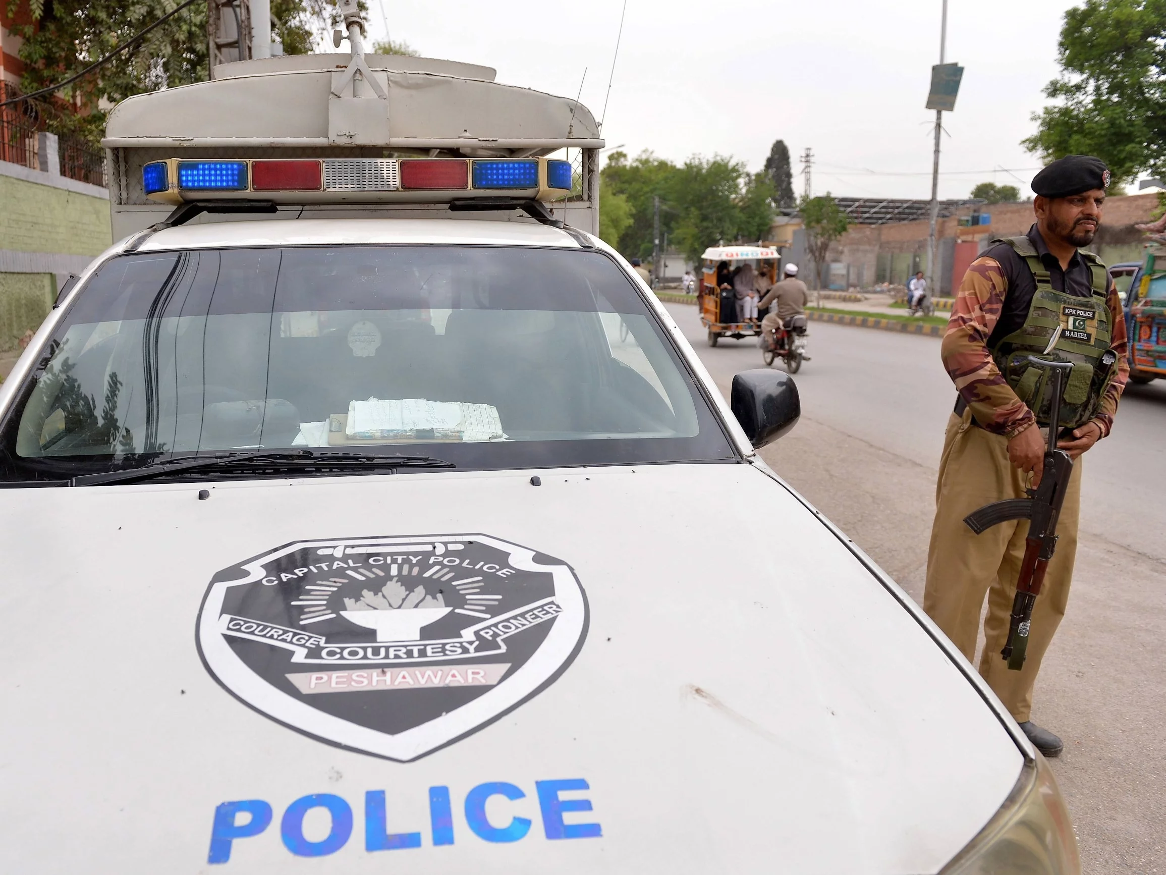 Pakistańska policja, zdjęcie ilustracyjne