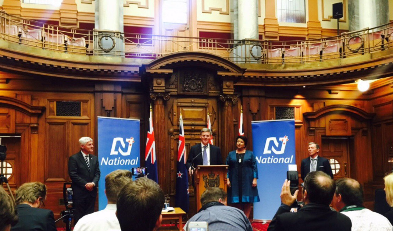 Nowy premier Nowej Zelandii Bill English