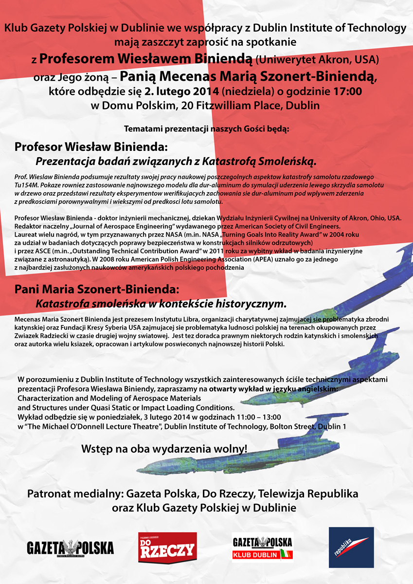 Binienda w Dublinie!