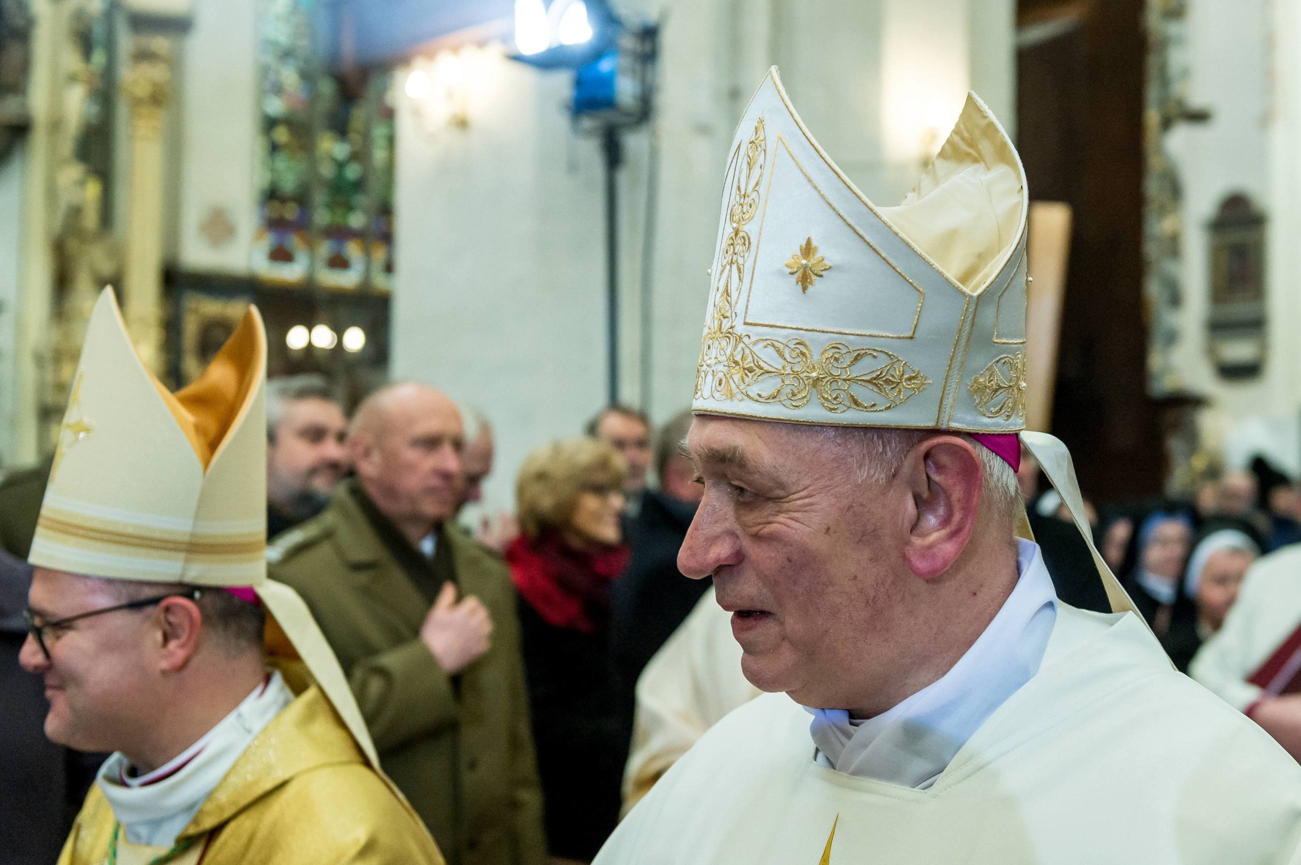 Biskup senior toruński Andrzej Suski