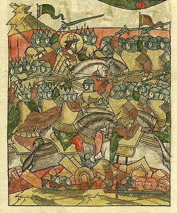 Bitwa na jeziorze Pejpus w 1242 roku
