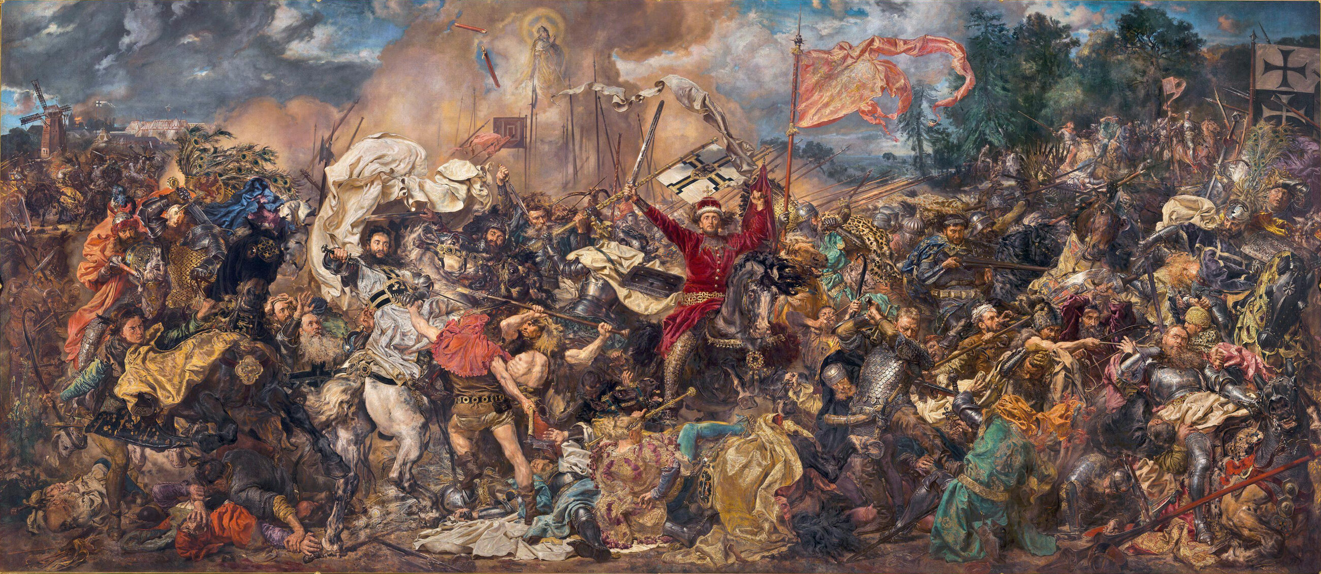 "Bitwa pod Grunwaldem", obraz Jana Matejki z 1878 roku