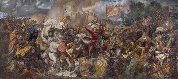 „Bitwa pod Grunwaldem”, obraz Jana Matejki z 1878