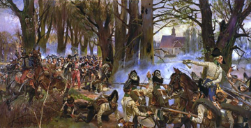 Bitwa pod Raszynem, obraz Wojciecha Kossaka