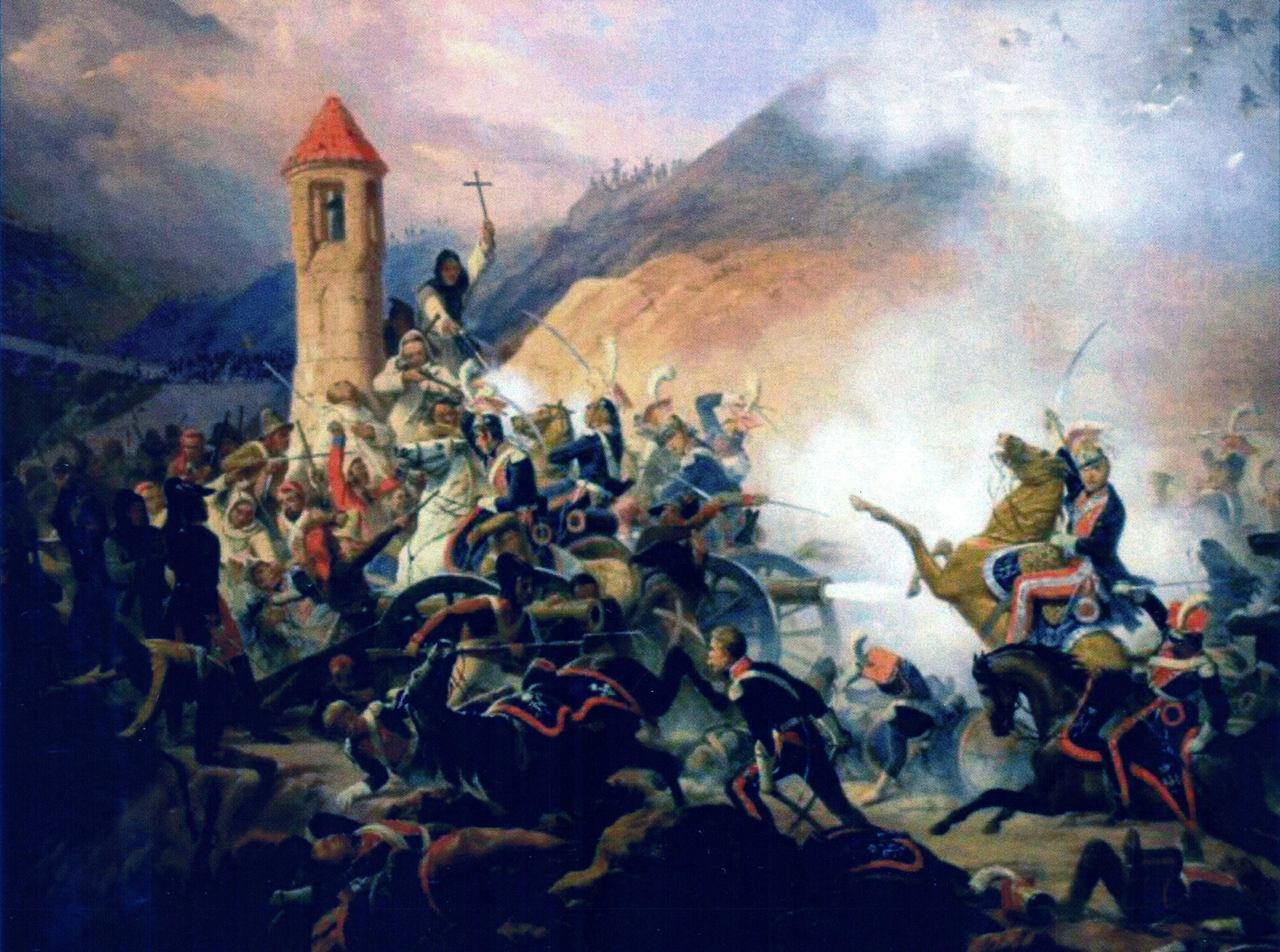 January Suchodolski - Bitwa pod Somosierrą