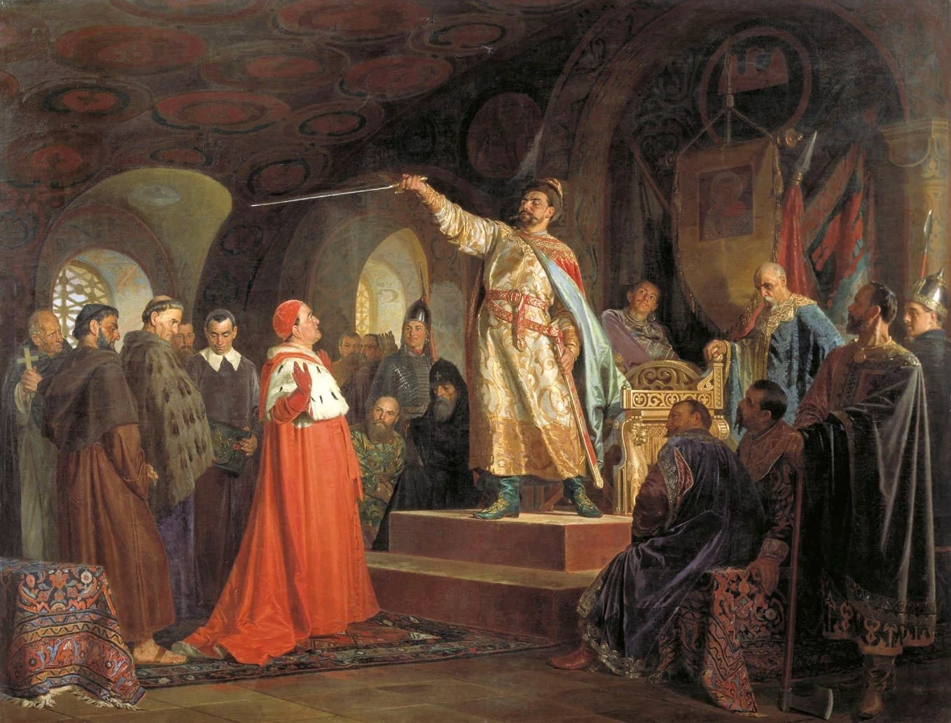 Roman Halicki i nuncjusz apostolski