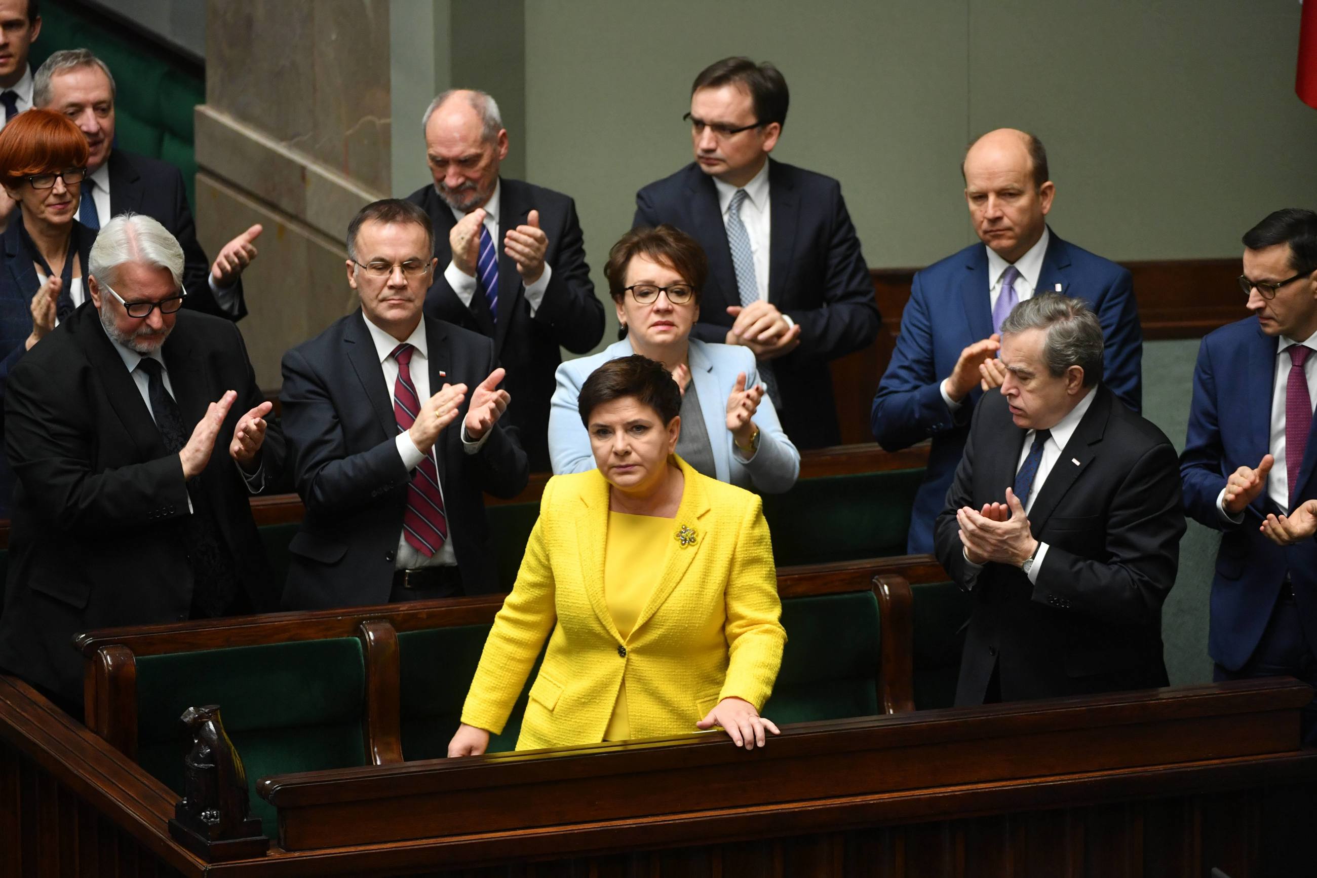 Premier Beata Szydło w Sejmie