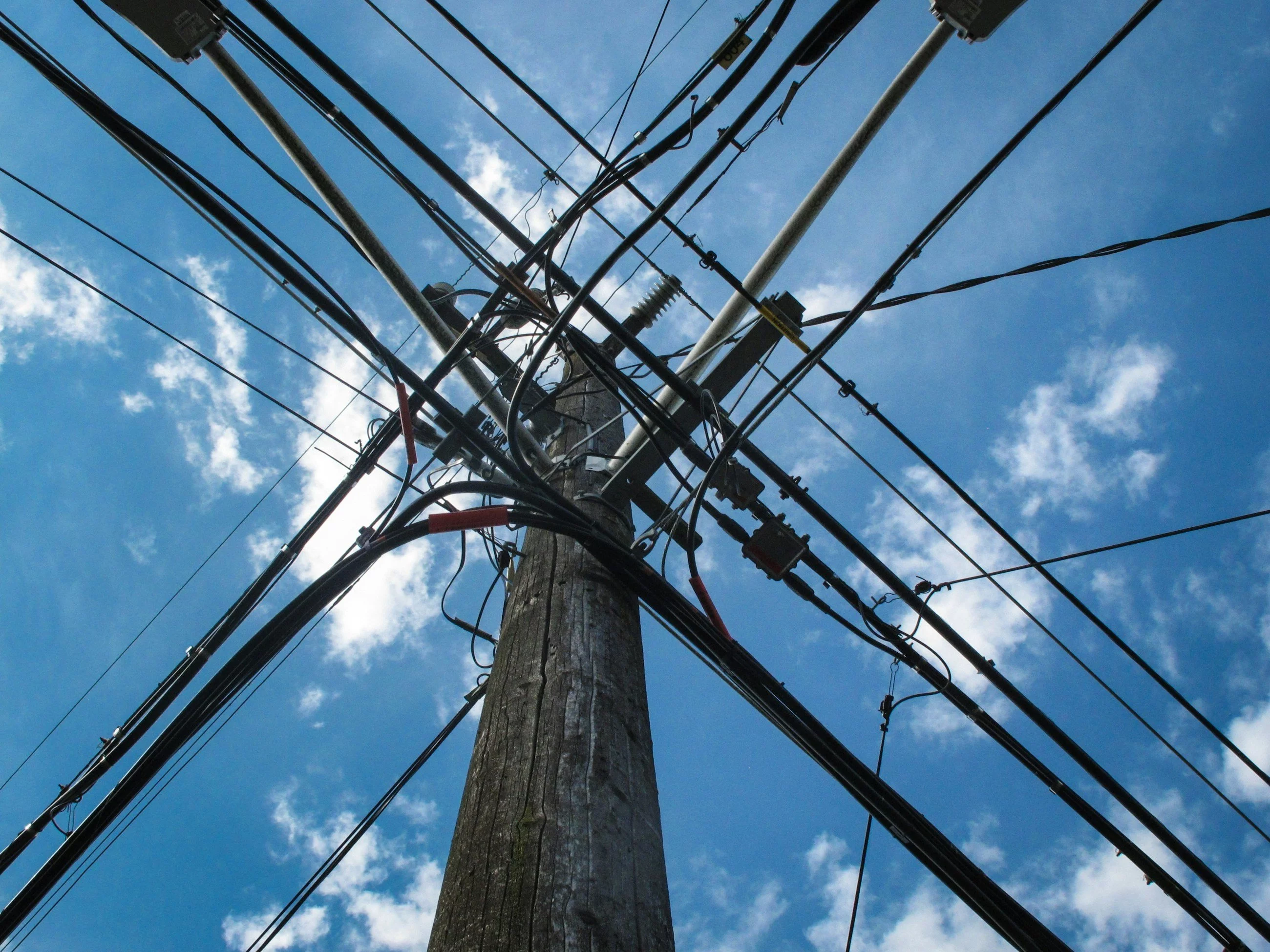 Słup energetyczny