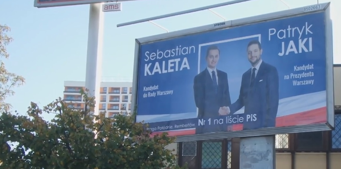 Billboard z błędem ortograficznym